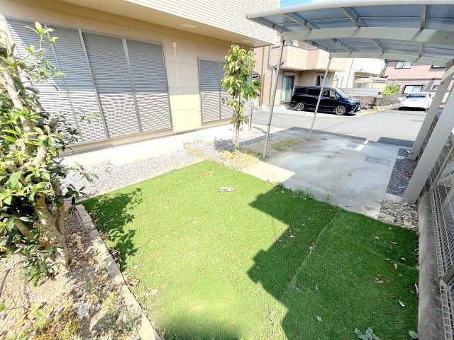 あきる野市牛沼　中古戸建　の庭