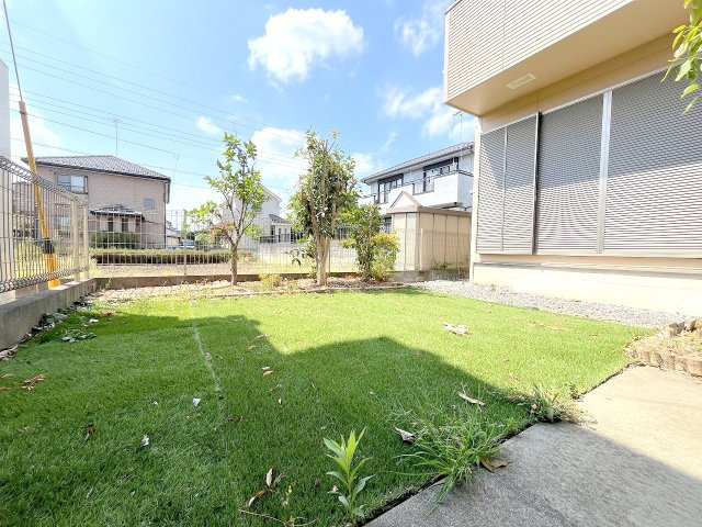 あきる野市牛沼　中古戸建　の庭
