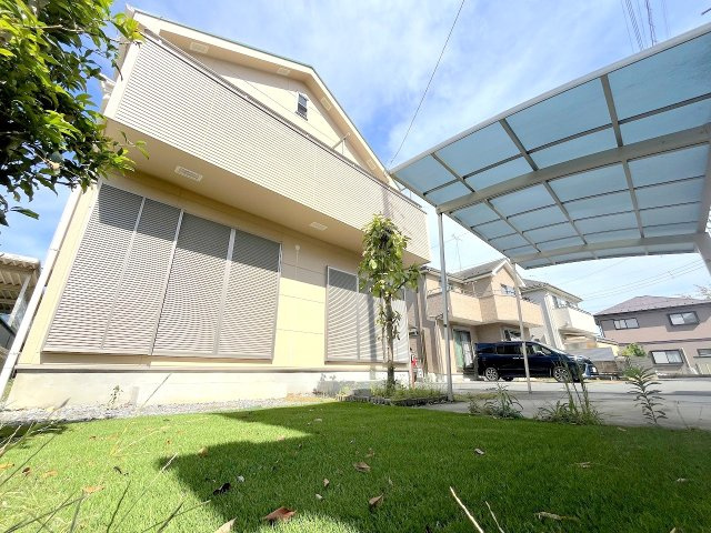 あきる野市牛沼　中古戸建　の庭