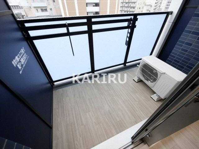 プレサンス森ノ宮　THEゲートのバルコニー