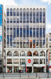 ほうらいやビル　新館の外観