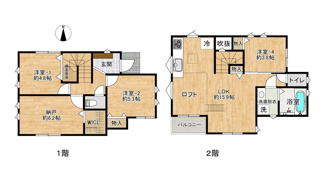 【間取り】 | 今宿南町新築戸建 | 形状等が現況と異なる場合は現況を優先します。