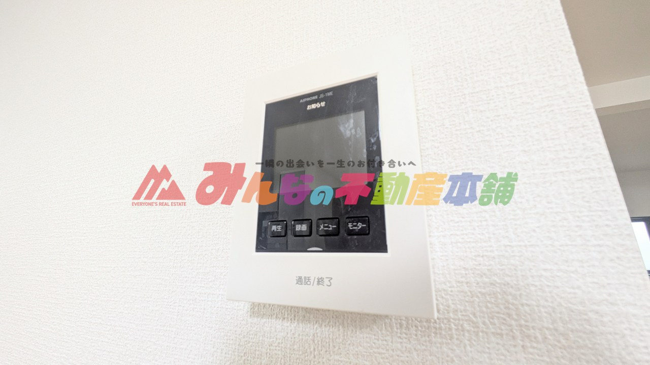 小郡市寺福童の中古一戸建のセキュリティ