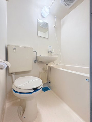 【浴室】 | ワコーレ武蔵浦和 | ★コンパクトで清潔に保ちやすいユニットバス★