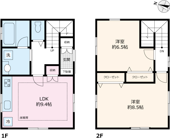トリコ大塚の間取り