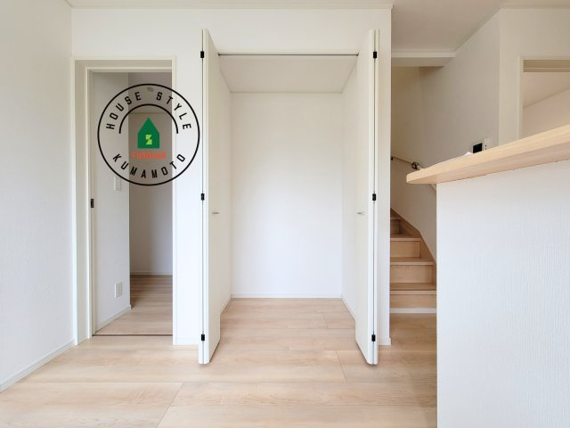 熊本市北区高平3丁目第2-3棟（3号棟）の収納|収納には困りません。