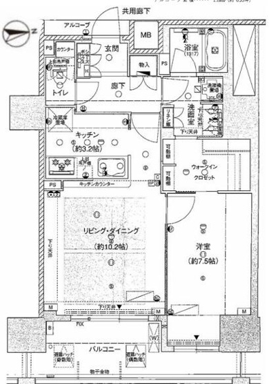 【間取り】 | クレヴィア大阪福島