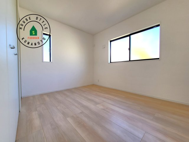 宇城市松橋町南豊崎第2-2棟（1号棟）の内観：施工例|主寝室です。