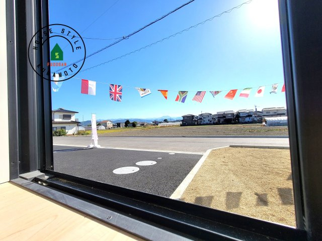 宇城市松橋町南豊崎第2-2棟（1号棟）の展望|眺望や窓からの景色が良いと、家で過ごす時間も快適です。