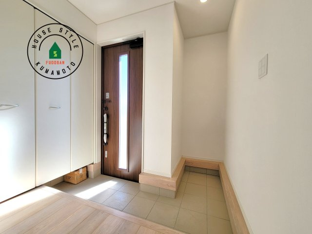 宇城市松橋町南豊崎第2-2棟（1号棟）の内観：施工例|二重ロックでしっかり防犯対策ができます。