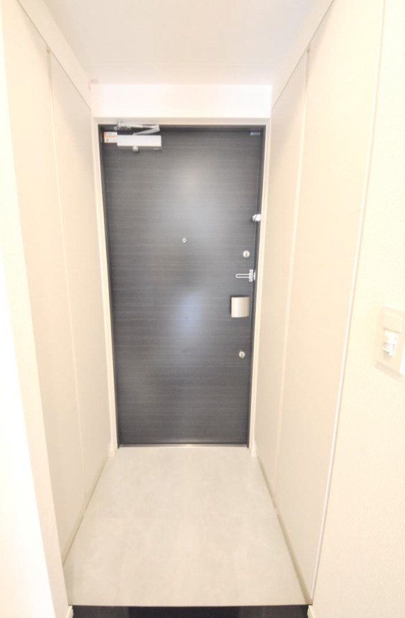 ライオンズフォーシア築地ステーションの玄関