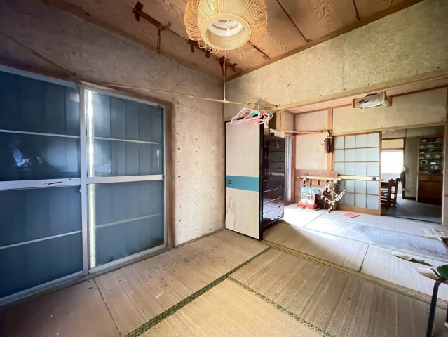 勝浦市串浜　中古戸建の庭