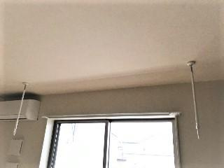 スカイコートの設備|室内物干し（イメージ）