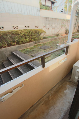 南側バルコニー