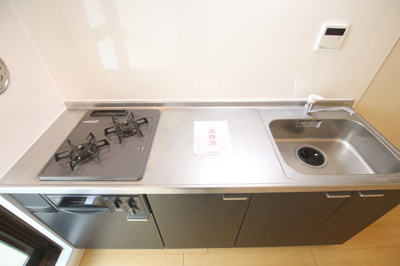 2口ガスコンロ付きキッチン