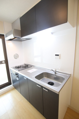 2口ガスコンロ付きキッチン