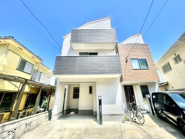 横浜市港南区港南６丁目の中古一戸建の外観|陽当りの良さが伝わります！
是非、現地にてご確認下さい。