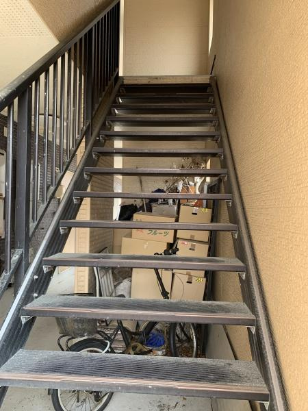 コーポあいらっくのエントランス