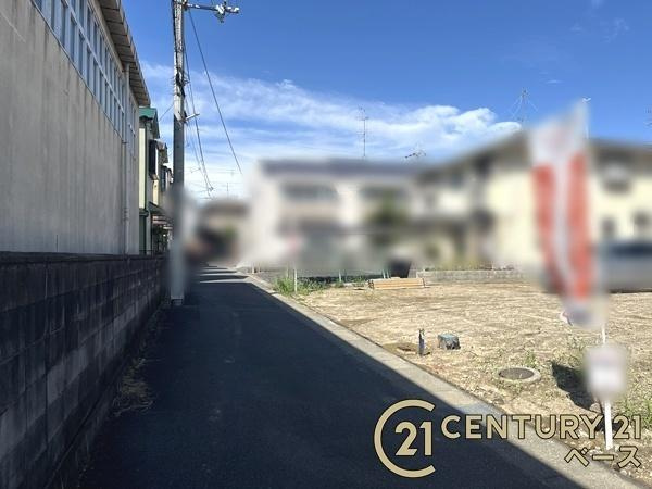 リーブルガーデン北郡山町 ３号棟 ／新築一戸建の前面道路含む現地写真|■現地撮影写真■落ち着いた雰囲気の閑静な住宅地内です！