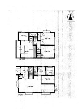 和歌山市西庄　中古戸建の間取り