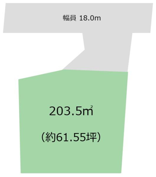 和歌山市大谷　土地の土地図