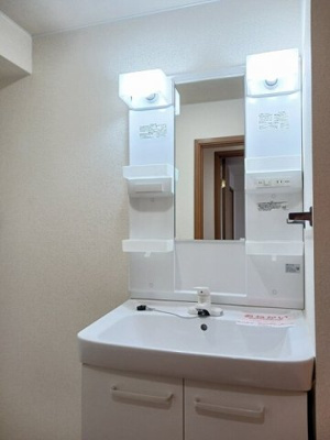 【洗面所】 | ボナールフェンテ | スペースが確保できる洗面所です