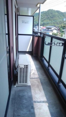 【バルコニー】 | ビューセジュールＫ | バルコニー付きです