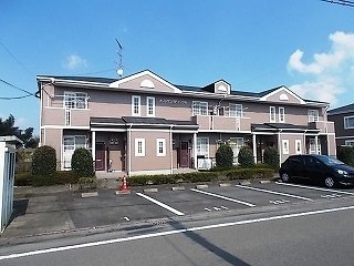 【外観】 | メゾンサンパティーク　Ａ | 外観もきれいです