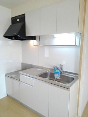 【キッチン】 | メゾンサンパティーク　Ａ | きれいなキッチンです