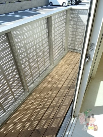 エパル三門のバルコニー