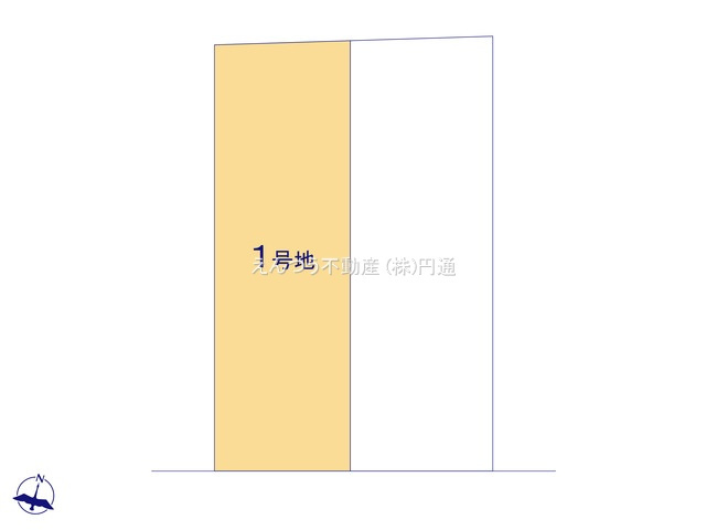 ファーストタウン第1城山町城山の区画図