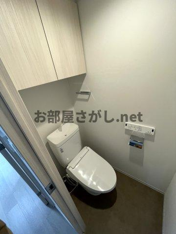 Laviere上中里のトイレ|落ち着いた色調のトイレです