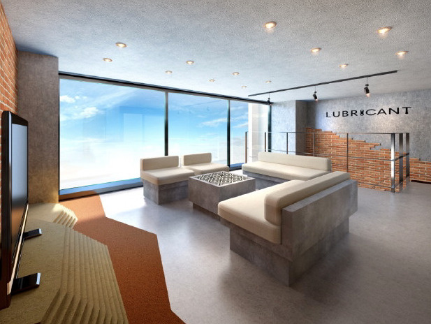 ルブリカント アラカワ ベースのロビー