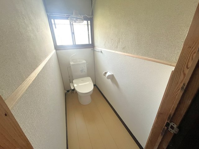 大黒町貸家のバルコニー