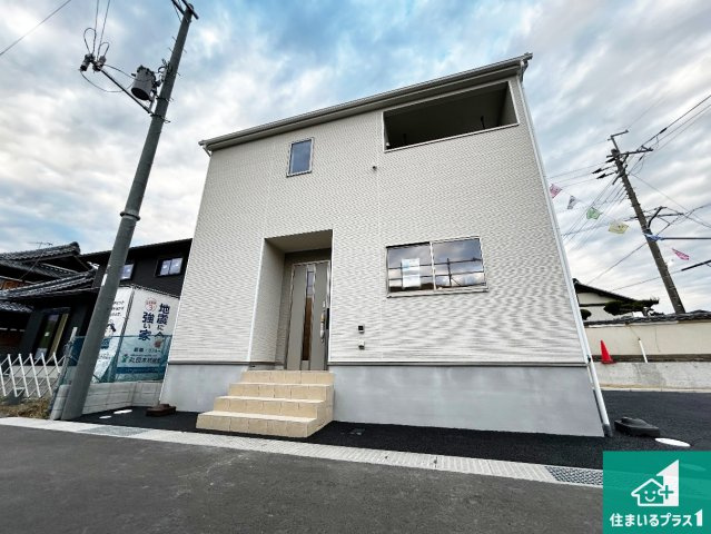 紀の川市打田　第6期　新築一戸建ての外観|お客様に長く安心して住んでいだだける事にこだわった家づくり！住んでからのアフターサービスにもしっかりと取り組んでいます！