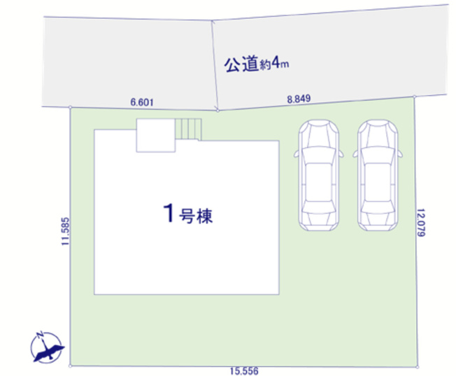 【区画図】 | 熊谷市別府7期　ZutPLUS　新築戸建　全1棟　1号棟