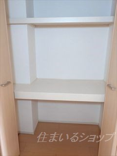 安芸高田市吉田町山手のアパートの収納