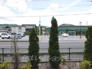 安芸高田市吉田町山手のアパートの展望|募集のお部屋からの眺望です！