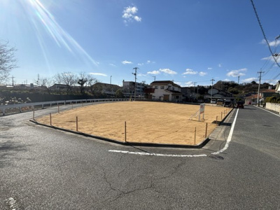 【外観】 | 事業用地　玉島乙島　全1区画　 | 土地外観になります。東側より撮影