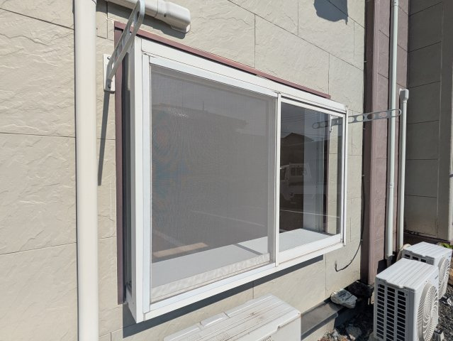 内ヶ島サンハイツのバルコニー