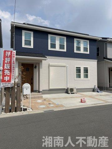 平塚市菫平　中古一戸建て　3号棟の外観|外観は落ち着いています
