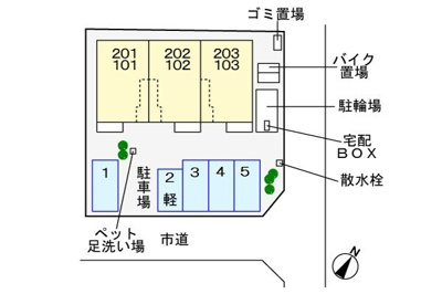 【駐車場】 | サニーコート1