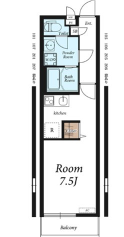 リブリ・加倉の間取り