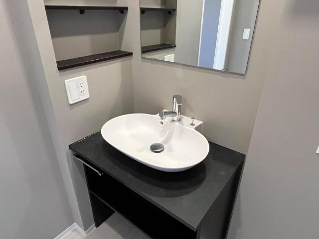 （仮称）磯壁新築アパートの洗面所|洗髪洗面化粧台（イメージ）