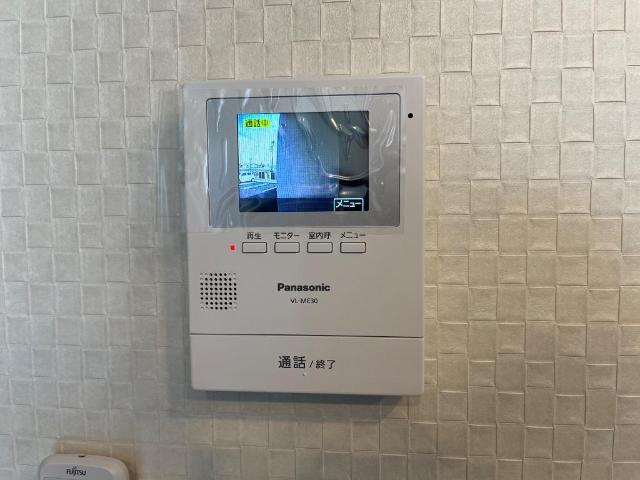 （仮称）磯壁新築アパートのセキュリティ|カメラ付インターホン（イメージ）