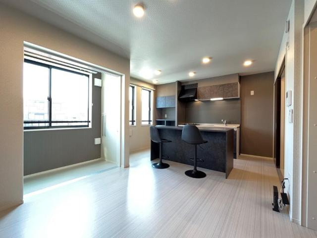 （仮称）磯壁新築アパートの居間・リビング|リビング（イメージ）