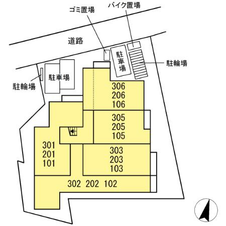 セレスティア江戸川Ⅱの玄関