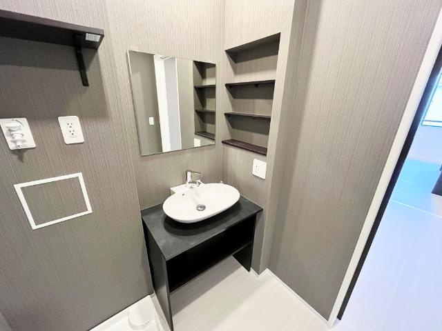 （仮称）磯壁新築アパートの洗面所|洗面（イメージ）