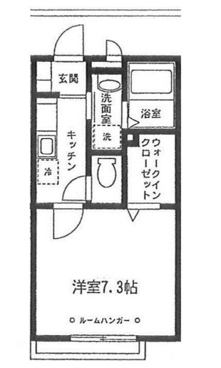 サン・ボナールの間取り|間取りです。