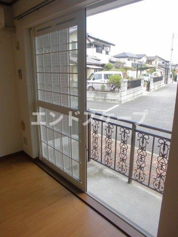 ヴィラ・シャルダンのバルコニー|高崎、前橋のお部屋探しはエンドスケープまで！お客様の理想お聞かせ下さい♪